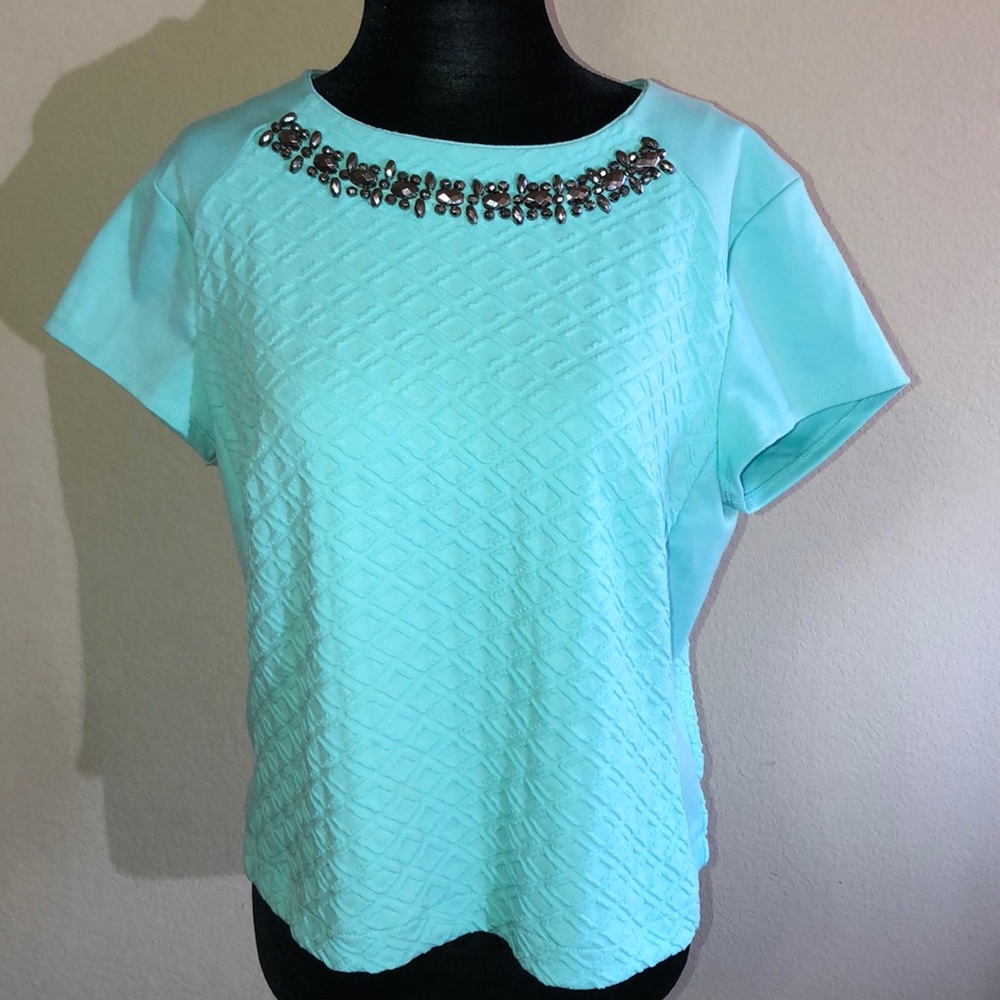 Cato Teal Top